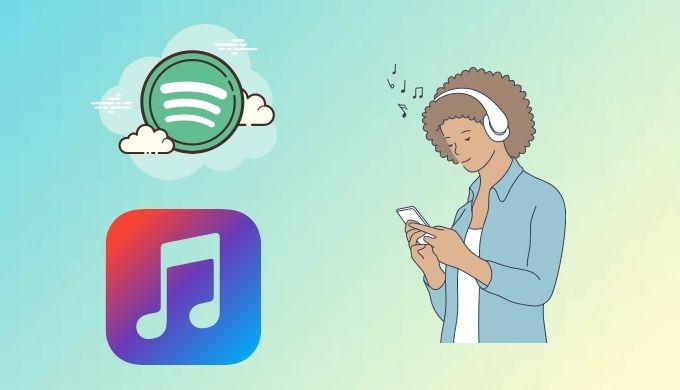 Spotify・Apple Musicなどのオンライン再生